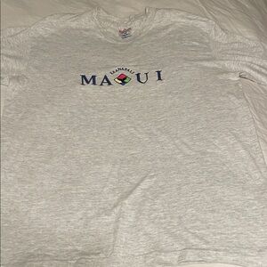 Maui Graphic Men's Shirt - Gray